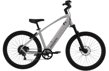 Image of Favorite Hybrid XR Pro E-Bike, White, Large, 10-50014