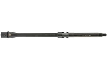 Image of Faxon AR-15 5.56 NATO Threaded Barrel, 16in, Gov't/Socom, Mid-Length, 1-8 Twist, 1/2-28, Nitride w/ Pinned Gas Block, 15A58M16NSQ-APGB