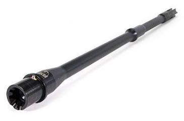 Image of Faxon Firearms 16in Legal, SLIM Perm Flash Hider, 14.5in PENCIL, 5.56 NATO, Mid-Length, 4150 QPQ Barrel, Black Nitride, 15A58M14NPQPFH3