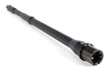 Image of Faxon Firearms 16in Legal, SLIM Perm Flash Hider, 14.5in GUNNER, 5.56 NATO, Mid-Length, 4150 QPQ Barrel, Black Nitride, 15A58M14NGQ-PFH3