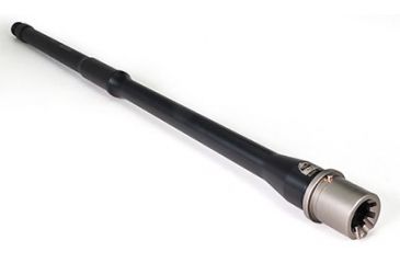 Image of Faxon Firearms 18in, Heavy Fluted, 6.5 Grendel, Mid-Length, 416-R Stainless Steel QPQ Barrel, Black Nitride, 15BG8M18FHQ-5R