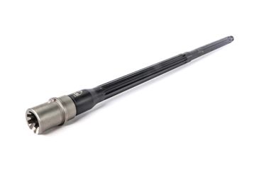 Image of Faxon Firearms 22 inch Heavy Fluted Profile Barrel, Rifle-Length, 6.5 Creedmoor, 1-8 Twist, 5/8x24, 416-R SS, Nickel Teflon Extension, Nitride, Black, 10BC8R22FHQ-5R-NP3