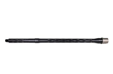 Image of Faxon Firearms .223 Wylde Flame Fluted Rifle Barrel, Rifle-Length, 416-R Stainless QPQ Nitride, 5R, NP3 Extension, Black Nitride, 18, 15BW8R18LMQ-5R-NP3
