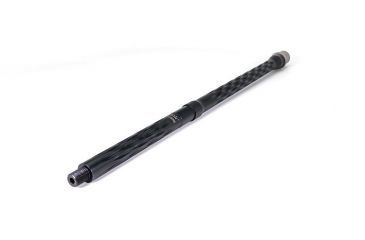 Image of Faxon Firearms .223 Wylde Flame Fluted Rifle Barrel, Rifle-Length, 416-R Stainless QPQ Nitride, 5R, NP3 Extension, Black Nitride, 20, 15BW8R20LMQ-5R-NP3