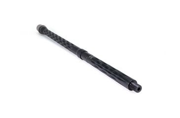 Image of Faxon Firearms .223 Wylde Flame Fluted Rifle Barrel, Rifle-Length, 416-R Stainless QPQ Nitride, 5R, NP3 Extension, Black Nitride, 20, 15BW8R20LMQ-5R-NP3