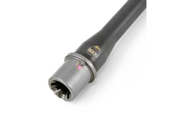 Image of Faxon Firearms .223 Wylde Gunner Rifle Barrel, Mid-Length, 416-R Stainless QPQ Nitride, 5R, NP3 Extension, Black Nitride, 14.5, 15BW8M14NGQ-5R-NP3