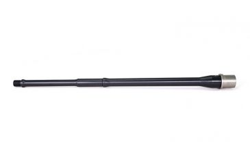 Image of Faxon Firearms .223 Wylde Gunner Rifle Barrel, Mid-Length, 416-R Stainless QPQ Nitride, 5R, NP3 Extension, Black Nitride, 16, 15BW8M16NGQ-5R-NP3