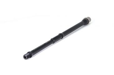 Image of Faxon Firearms .223 Wylde Gunner Rifle Barrel, Mid-Length, 416-R Stainless QPQ Nitride, 5R, NP3 Extension, Black Nitride, 16, 15BW8M16NGQ-5R-NP3