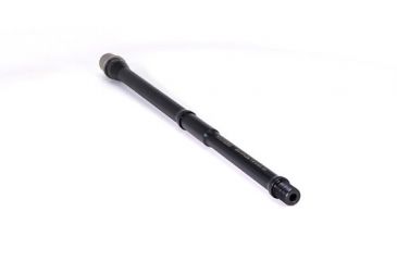 Image of Faxon Firearms .223 Wylde Gunner Rifle Barrel, Mid-Length, 416-R Stainless QPQ Nitride, 5R, NP3 Extension, Black Nitride, 16, 15BW8M16NGQ-5R-NP3