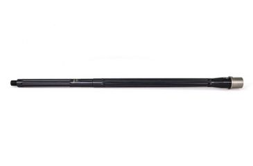 Image of Faxon Firearms .223 Wylde Heavy Fluted Rifle Barrel, Rifle-Length, 416-R Stainless QPQ Nitride, 5R, NP3 Extension, Black Nitride, 20, 15BW8R20FHQ-5R-NP3