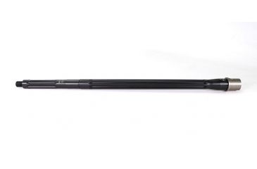 Image of Faxon Firearms .223 Wylde Heavy Fluted Rifle Barrel, Rifle-Length, 416-R Stainless QPQ Nitride, 5R, NP3 Extension, Black Nitride, 18, 15BW8R18FHQ-5R-NP3