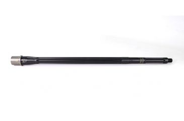 Image of Faxon Firearms .223 Wylde Heavy Fluted Rifle Barrel, Rifle-Length, 416-R Stainless QPQ Nitride, 5R, NP3 Extension, Black Nitride, 18, 15BW8R18FHQ-5R-NP3