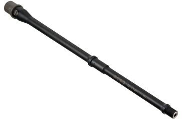Image of Faxon Firearms .223 Wylde Pencil AR -15 Rifle Barrel, Mid-Length, 416-R Stainless QPQ Nitride, 5R, NP3 Extension, Black Nitride, 16, 15BW8M16NPQ-5R-NP3