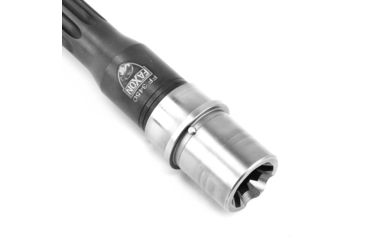 Image of Faxon Firearms 24 inch Heavy Fluted Profile Barrel, Rifle-Length, 6.5 Creedmoor, 1-8 Twist, 5/8x24, 416-R SS, Nickel Teflon Extension, Nitride, Black, 10BC8R24FHQ-5R-NP3