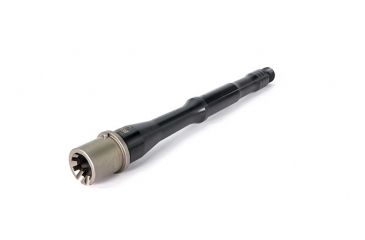 Image of Faxon Firearms 300 Gunner Rifle Barrel, Pistol-Length, 416-R Stainless QPQ Nitride, 5R, NP3 Extension, Black Nitride, 9, 15B38P9NGQ-5R-NP3
