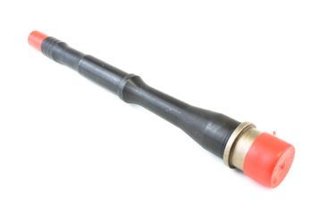 Image of Faxon Firearms 300 Gunner Rifle Barrel, Pistol-Length, 416-R Stainless QPQ Nitride, 5R, NP3 Extension, Black Nitride, 9, 15B38P9NGQ-5R-NP3