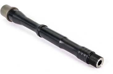 Image of Faxon Firearms 300 Gunner Rifle Barrel, Pistol-Length, 416-R Stainless QPQ Nitride, 5R, NP3 Extension, Black Nitride, 10.5, 15B38P10NGQ-5R-NP3