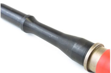 Image of Faxon Firearms 300 Gunner Rifle Barrel, Pistol-Length, 416-R Stainless QPQ Nitride, 5R, NP3 Extension, Black Nitride, 9, 15B38P9NGQ-5R-NP3