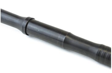 Image of Faxon Firearms 300 Gunner Rifle Barrel, Pistol-Length, 416-R Stainless QPQ Nitride, 5R, NP3 Extension, Black Nitride, 9, 15B38P9NGQ-5R-NP3