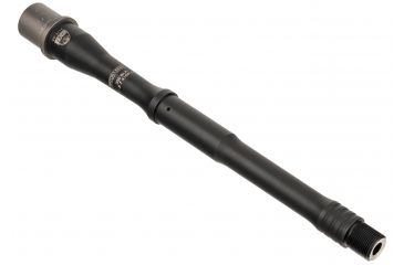 Image of Faxon Firearms 300 Gunner Rifle Barrel, Pistol-Length, 416-R Stainless QPQ Nitride, 5R, NP3 Extension, Black Nitride, 10.5, 15B38P10NGQ-5R-NP3