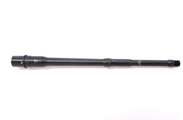 Image of Faxon Firearms .308 Winchester Big Gunner Rifle Barrel, Mid-Length, 4150 QPQ Nitride, Black Nitride, 16, 10A810M16NGQ