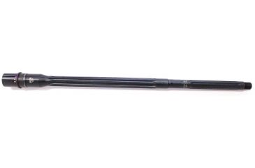 Image of Faxon Firearms .308 Winchester Heavy Fluted Rifle Barrel, Rifle-Length, 416-R Stainless QPQ Nitride, 5R, NP3 Extension, Black Nitride, 20, 10B810R20FHQ-5R-NP3