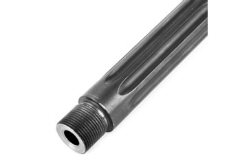 Image of Faxon Firearms .308 Winchester Heavy Fluted Rifle Barrel, Rifle-Length, 416-R Stainless QPQ Nitride, 5R, NP3 Extension, Black Nitride, 18, 10B810R18FHQ-5R-NP3