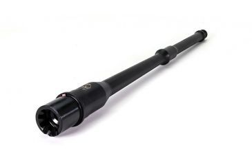 Image of Faxon Firearms .308 Winchester Pencil Rifle Barrel, Mid-Length, 4150 QPQ Nitride, Black Nitride, 16, 10A810M16NPQ
