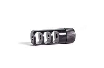 Image of Faxon Firearms 5.56 3-Port Muzzle Brake, Steel, QPQ Nitride, Black, Small FFMD5563PMBSQPQ