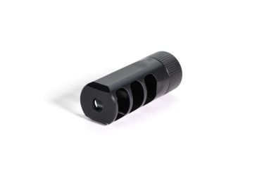 Image of Faxon Firearms 5.56 3-Port Muzzle Brake, Steel, QPQ Nitride, Black, Small FFMD5563PMBSQPQ