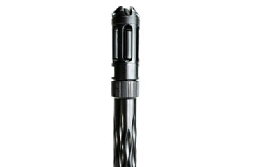 Image of Faxon Firearms 5.56mm MuzzLok Ported Flash Hider, Black, FFMD556PFHSQPQ