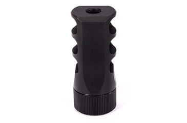 Image of Faxon Firearms 7.62mm MuzzLok Ported Flash Hider, Black, FFMD762PFHSQPQ