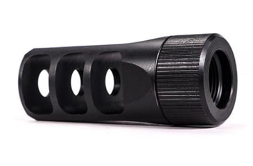 Image of Faxon Firearms 7.62mm MuzzLok Ported Flash Hider, Black, FFMD762PFHSQPQ