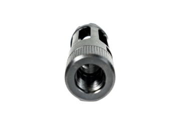 Image of Faxon Firearms 9mm MuzzLok Ported Flash Hider, Black, FFMD9MMPFHSQPQ