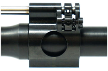 Image of Faxon Firearms Adjustable 3 Screw Low Profile Gas Block, .750 inch, Black, GBA-LP-750-3