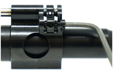 Image of Faxon Firearms Adjustable 3 Screw Low Profile Gas Block, .750 inch, Black, GBA-LP-750-3