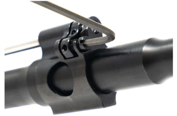 Image of Faxon Firearms Adjustable 3 Screw Low Profile Gas Block, .750 inch, Black, GBA-LP-750-3