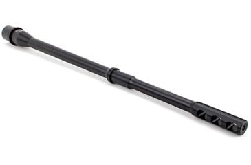 Image of Faxon Firearms AR15 Barrel w/ Integral 3 Port Brake , 16in, 556 NATO, Pencil Profile, Black, 15A58M16NPQ-IMDB