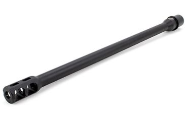 Image of Faxon Firearms AR15 Barrel w/ Integral Muzzle Brake, 16in, 9mm, Tapered Profile, Black, 15A910N16NLQ-IMDB