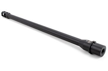 Image of Faxon Firearms AR15 Barrel w/ Integral Muzzle Brake, 16in, 9mm, Tapered Profile, Black, 15A910N16NLQ-IMDB