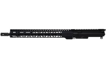 Image of Faxon Firearms Ascent Upper Receiver with Flash Hider, 22 ARC, 16 inch Barrel, Gunner Profile, Rifle Length, 1-7 Twist, 1/2 x 28 Thread, A2 Birdcage Flash Hider, Black, FX22A116-U