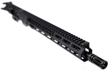 Image of Faxon Firearms Ascent Upper Receiver with Flash Hider, 22 ARC, 16 inch Barrel, Gunner Profile, Rifle Length, 1-7 Twist, 1/2 x 28 Thread, A2 Birdcage Flash Hider, Black, FX22A116-U
