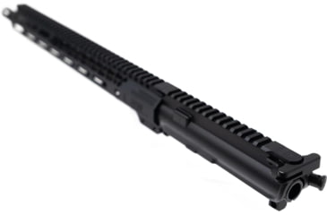 Image of Faxon Firearms Ascent Upper Receiver with Flash Hider, 22 ARC, 16 inch Barrel, Gunner Profile, Rifle Length, 1-7 Twist, 1/2 x 28 Thread, A2 Birdcage Flash Hider, Black, FX22A116-U