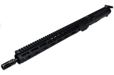 Image of Faxon Firearms Ascent Upper Receiver with Flash Hider, 22 ARC, 16 inch Barrel, Gunner Profile, Rifle Length, 1-7 Twist, 1/2 x 28 Thread, A2 Birdcage Flash Hider, Black, FX22A116-U