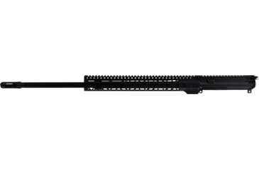 Image of Faxon Firearms Ascent Upper Receiver with Flash Hider, 22 ARC, 24 inch Barrel, Heavy Fluted Profile, Rifle Length, 1-7 Twist, 1/2 x 28 Thread, A2 Birdcage Flash Hider, Black, FX22A124-U