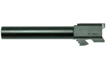 Image of Faxon Firearms Duty Series 9mm Luger, Glock 17 Gen 2-4 Non-Threaded Pistol Barrel, 4.5in, 1-10 Twist, Black, GA910N17NGQ-N