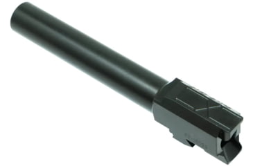 Image of Faxon Firearms Duty Series 9mm Luger, Glock 17 Gen 2-4 Non-Threaded Pistol Barrel, 4.5in, 1-10 Twist, Black, GA910N17NGQ-N