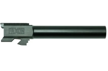 Image of Faxon Firearms Duty Series 9mm Luger, Glock 17 Gen 2-4 Non-Threaded Pistol Barrel, 4.5in, 1-10 Twist, Black, GA910N17NGQ-N