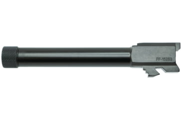 Image of Faxon Firearms Duty Series Glock 17 Gen 5 9mm Luger Threaded Pistol Barrel, 4.9in, 1-10 Twist, Black, GA910N175NGQ-T