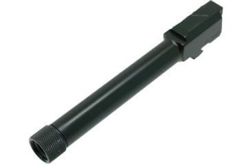 Image of Faxon Firearms Duty Series Glock 17 Gen 5 9mm Luger Threaded Pistol Barrel, 4.9in, 1-10 Twist, Black, GA910N175NGQ-T